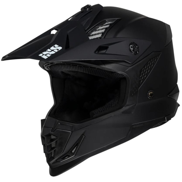 IXS Мотошлем кроссовый iXS363 1.0 черный мат