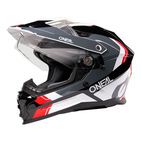 Oneal Шлем кроссовый со стеклом D-SRS Nomad глянец Красный