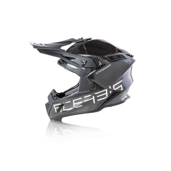 Acerbis Шлем Steel Carbon Glossy/Silver