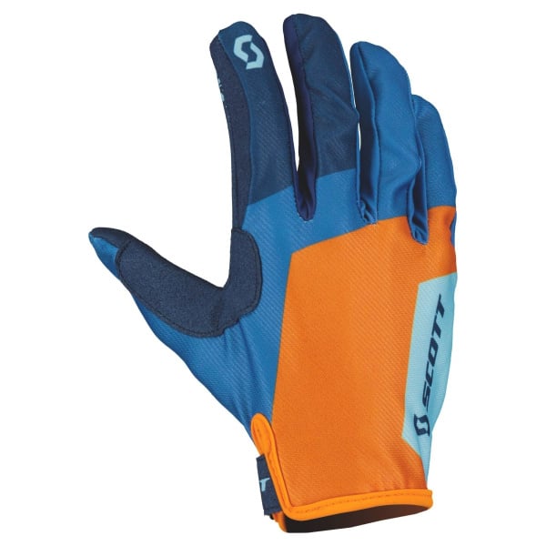 SCOTT Перчатки 350 Race Evo blue/orange