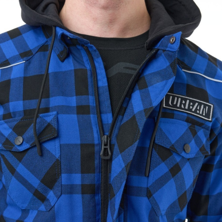 Dragonfly Моторубашка Streetfighter Blue с защитой 2024