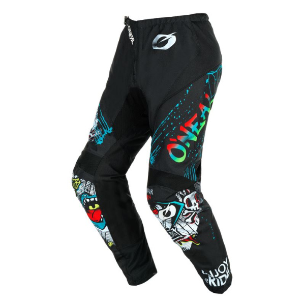 Oneal Штаны детские Element Rancid V.25 черный/белый