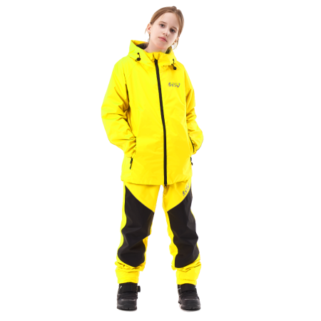 Dragonfly Дождевой комплект Evo For Teen Yellow (куртка,штаны)