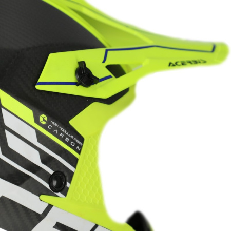 Acerbis Шлем Steel Carbon Yellow/Fluo