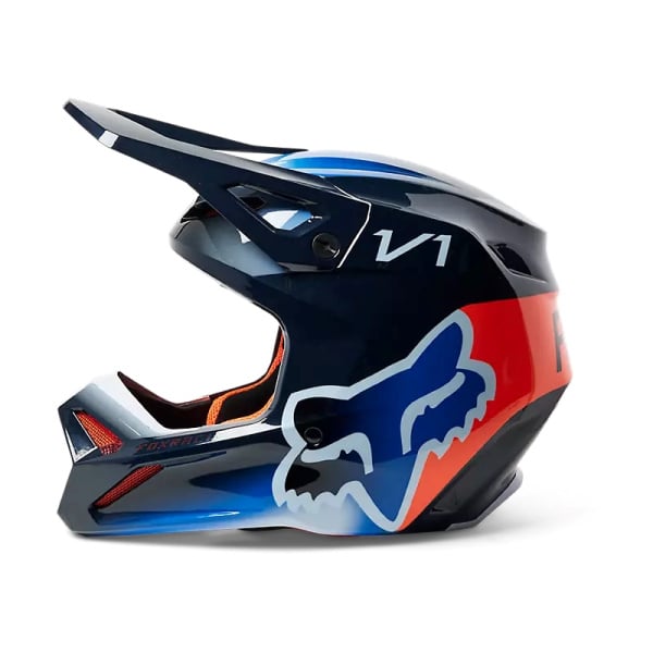 FOX Мотошлем V1 Toxsyk Helmet Midnight