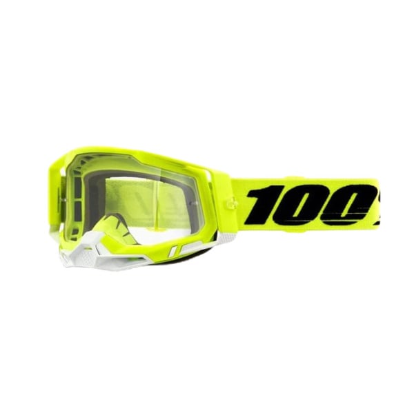 100% Очки Racecraft 2 Goggle Yellow/Clear Lens